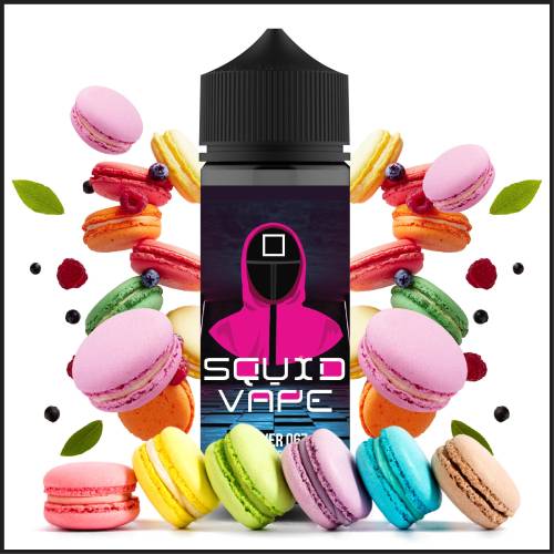 SQUID VAPE SHOT 120ML - Macaron (067)